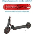 thumbnail image 3 of Rear Fender for Xiaomi M365/Pro Electric Scooter Short Ducktail Rear Mudguard Back Wing Taillight For Mijia Mi 1S Scooter, 3 of 7