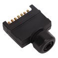 thumbnail image 4 of 7Pin Trailer Plug,  Conductivity Trailer Flat Connector Flame Retardant Copper Terminals  For Cars Trucks RVs, 4 of 8