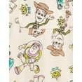 thumbnail image 4 of Disney Toy Story Woody Buzz Lightyear Slinky Dog Cotton Gauze Matching Family Short Overalls Newborn to Infant, 4 of 5