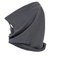 thumbnail image 4 of Mascarilla Protectora Solar Strade Fareast Limited Bufanda Para El Cuello Para Hombres Y Mujeres Gris Oscuro, 4 of 8