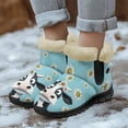 thumbnail image 3 of Whosucclay Snow Boots Women Slip On Boots Waterproof Insulated No Slip Comfortable and Breathable Boots, 3 of 6