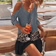 thumbnail image 1 of Qiopertar Mode Femmes Décontractée Ample Imprimée Manches Courtes Robe Sexy Ajourée Grandes Économies de Vacances! Moins de 5$ jusqu'à 90 % de Réduction, 1 of 6
