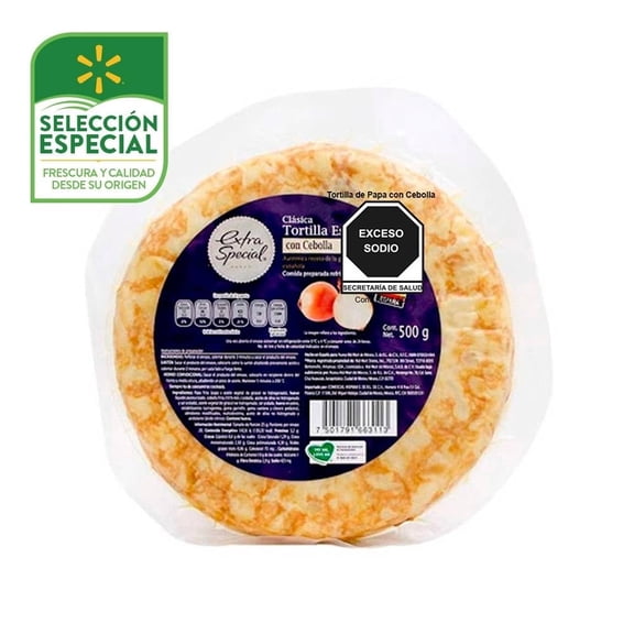 Tortilla española Extra Special clásica con cebolla 500 g