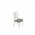 thumbnail image 5 of Tannen 59"W Round White and Gray Wood 5-Pc Dining Table Set, 5 of 13