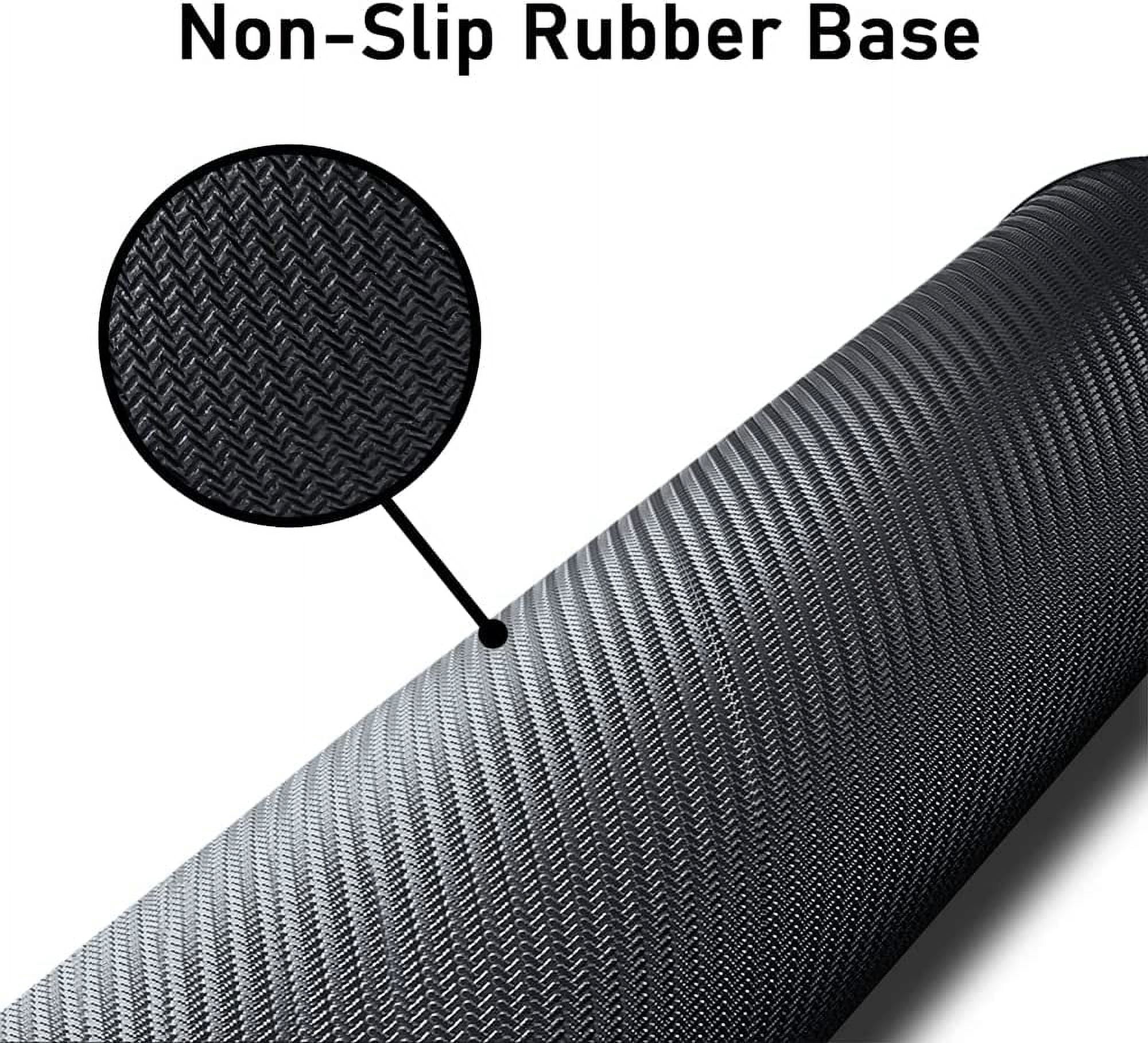 Desk Pad Protector,Mouse Pad with Non-Slip Rubber Base,Textured & Waterproof Mousepad with Stitched Edges,Large Desk mats for Computers,Office & Home,31.5 x 11.8 in,Rose Gold Marble