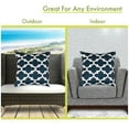 thumbnail image 2 of Majestic Home Goods Pillow 24x24 Trellis Navy, 2 of 4