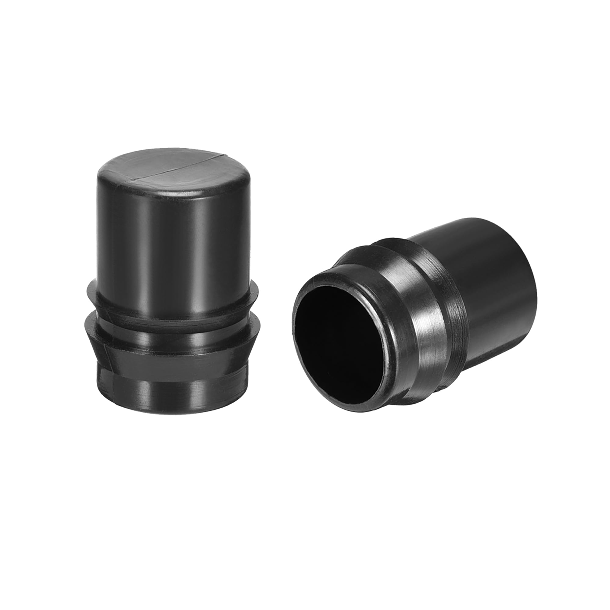 Uxcell 25mm O.D. Barb PE Pipe End Plug Caps Hose Adapter 20 Count