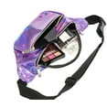 thumbnail image 6 of C.T.Soarsky Women's Belt Bags Fanny Pack Sparkly Outfits for Women Girls Festival Rave Waist Bag-Purple, 6 of 7