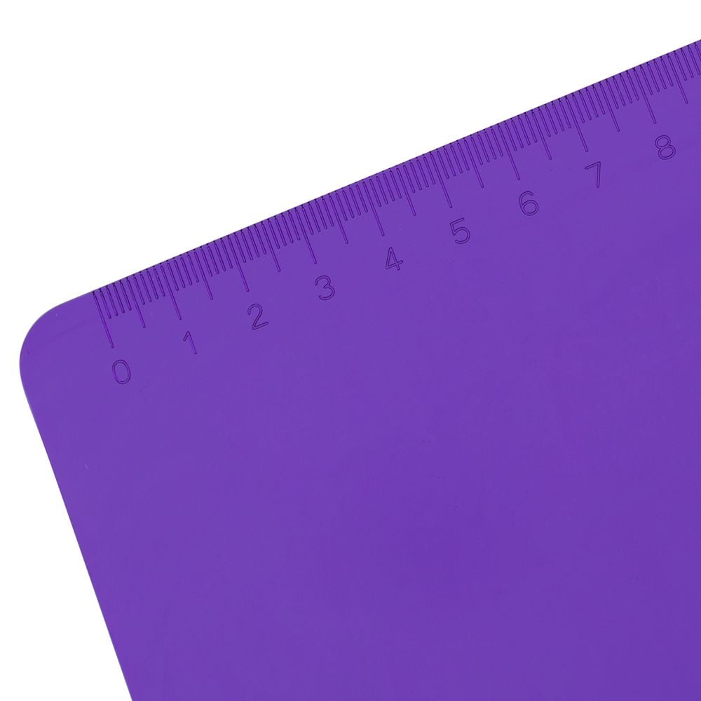JAM Paper Mini Purple Plastic Clipboards with Metal Clip, 6 x 9, 1/Pack