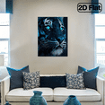 thumbnail image 2 of 500pcs Deep Blue Tiger Creative Animal Jigsaw Puzzle Perfect Gift for Home Decoration Adult Educational Fun Jigsaw Puzzle Game Family Interaction.20.4x15 inch, 2 of 10