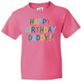 thumbnail image 3 of Inktastic Happy Birthday Daddy Youth T-Shirt, 3 of 5
