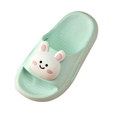 

Borniu Cute Summer Animals Slippers Baby Bathing Shoes For Kids Boys Girls Summer Beach Sandals