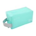 thumbnail image 2 of Waterproof Travel Wash Bag With Ample Storage, Lightweight Portable Toiletry Organizer For Shower, Gym Or Business Trip, Easy Clean PVC Or Polyester Build, Secure Closure, 23×11.5×11.5 Cm, 2 of 6