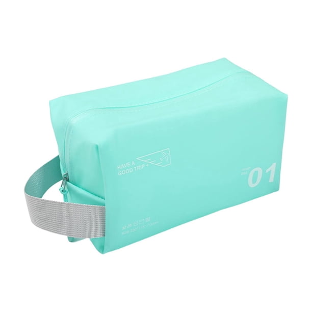 Neceser de viaje, neceser impermeable, estuche para cosméticos y maquillaje, ligero y portátil, organizador de almacenamiento para viajes de negocios, neceser para el hogar y uso al aire libre.