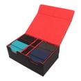 thumbnail image 2 of Estuche para guardar cartas de 400 Plus, multifuncional, de piel sintética, con cierre magnético, caja para guardar cartas Commander, 2 of 14