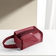 thumbnail image 1 of YYV Transparent Mesh Travel Pouch Cosmetic Organizer Small Three Dimensional Mesh Storage Bag Multifunctional Portable Case For Cosmetics Jewelry Stationery Travel Accessories Organizer, 1 of 6