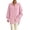 Pink, variant on QIYAGBSA Soft Cardigan Sweaters for Women Ribbed Knit Button Down Lapel Collar Loose Mid Length Long Sleeve with Pockets Fall Winter Layer