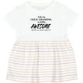 thumbnail image 3 of Inktastic Yeah My Great Grandma is Pretty Awesome Girls Baby Dress, 3 of 5