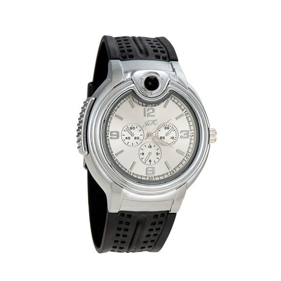 Leodye 1PCS Vintage Windproof Watch Lighter - Reusable Unique Design, Birthday Gift for Men -2*1.8IN