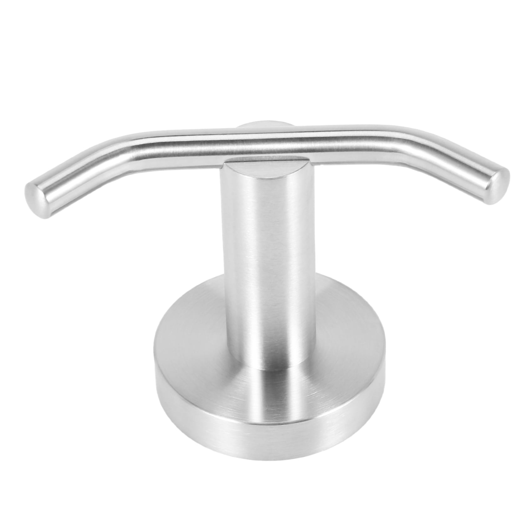 Wall Mount  Brushed Nickel Stainless Steel Double Coat and Robe Hook for Bath 