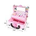 thumbnail image 3 of Set de maquillaje Hugo Cosméticos Juguete tocador Accesorios Playset, 3 of 10