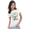 thumbnail image 3 of Funny Gardeners Make It Rain Humor Womens Slim Fit Graphic Tee Brisco Brands S, 3 of 5