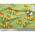 thumbnail image 2 of Soimoi Cotton Jersey Fabric Branch & Colorful Parrot Bird Fabric Prints by Yard 58 Inch Wide, 2 of 3