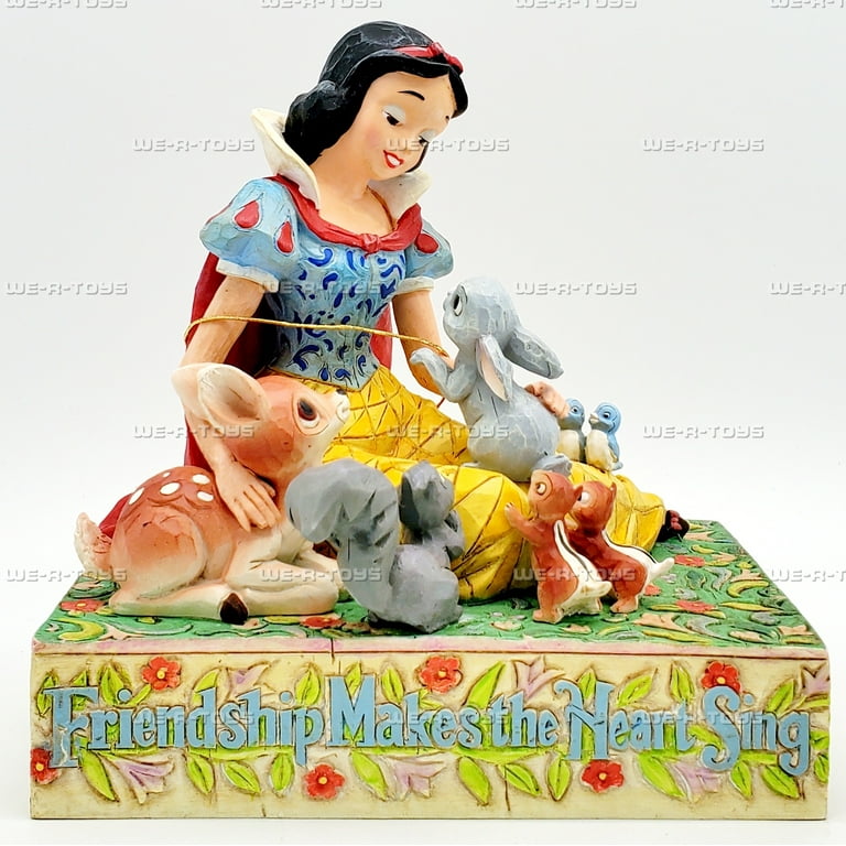 Jim Shore Disney Traditions Snow White Friendship Makes the Heart