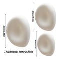 thumbnail image 2 of DIY Squishies Making Shell, White Mochi Shape Silicone Vacuum Squishies Maker Tool with Lid, Hollow Fillable Stress Relief Toy Shell for Custom Beads Slime White S, 2 of 6