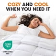 thumbnail image 5 of Cheer Collection  Luxury All Season White Down Alternative Comforter 96x108, 5 of 5