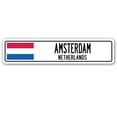 thumbnail image 1 of SignMission SSC-Amsterdam Nl 4 x 18 Po Amsterdam&44; Signalisation Routière des Pays-Bas, 1 of 1