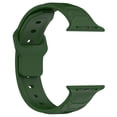 thumbnail image 4 of Correa Silicona para Apple Watch 1/2/3/4/5/6/7/SE/8 (verde 35 Mm), 4 of 9