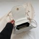 thumbnail image 4 of Bolso de mujer PU Satchel Bolsos Simple elegante Clutch Crossbody Bag (Blanco) FLhrweasw Nuevo, 4 of 6