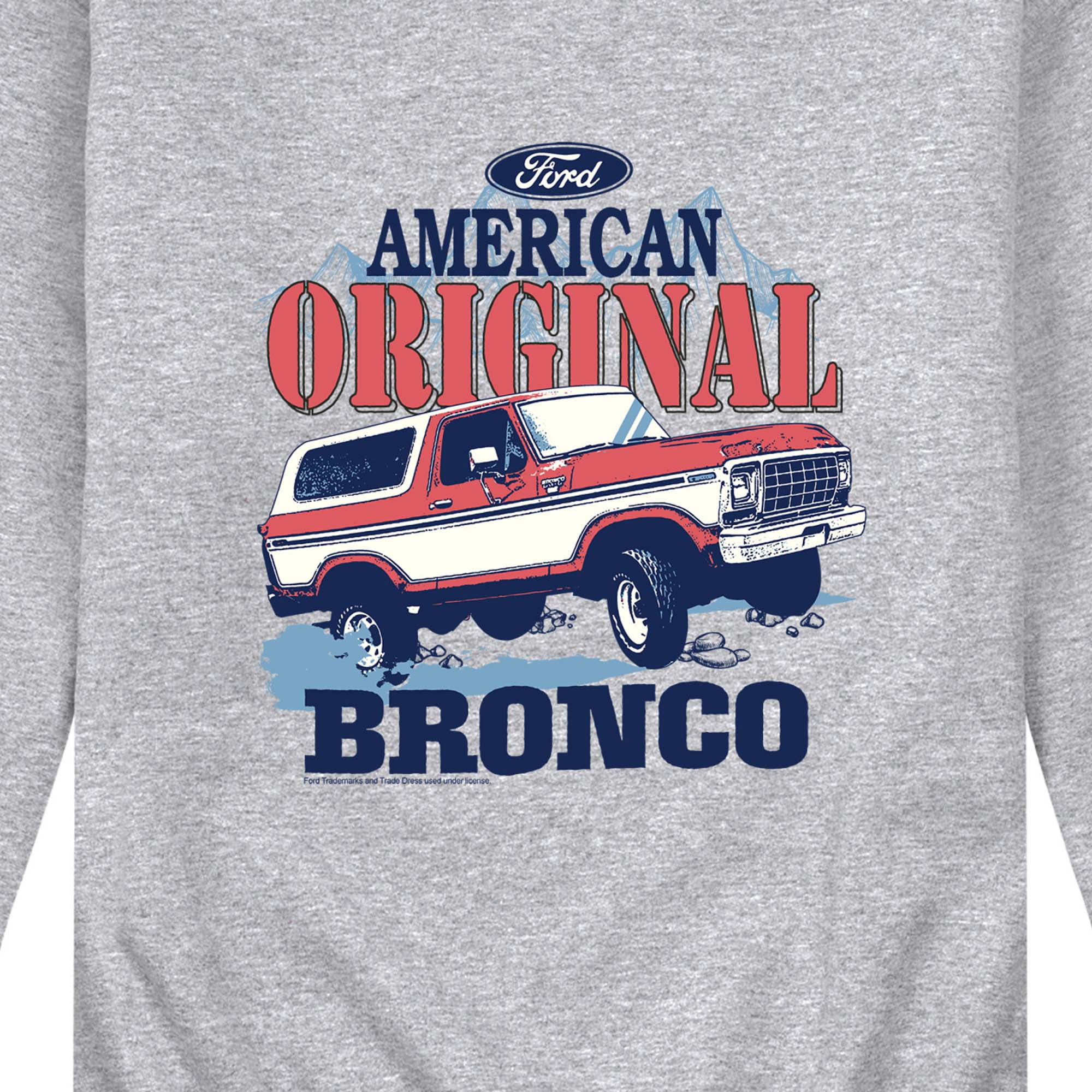 Ford - American Original Bronco - Men's Crew Fleece Sweatshirt