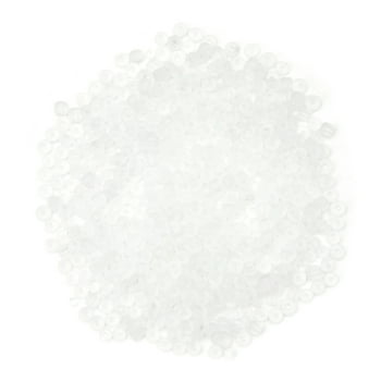 DIY Frosted Glass Seed Beads 6/0, 40g Pack, White, 400+ Pieces