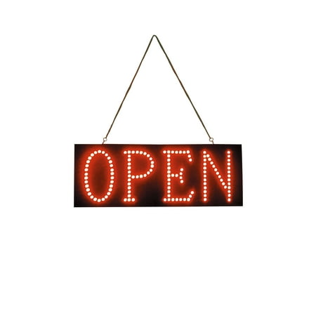 Horizontal LED Open Sign - Walmart.com - Walmart.com