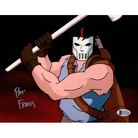 Pat Fraley Signed Autographed 8X10 Photo Tmnt Casey Jones Voice Bas K92288