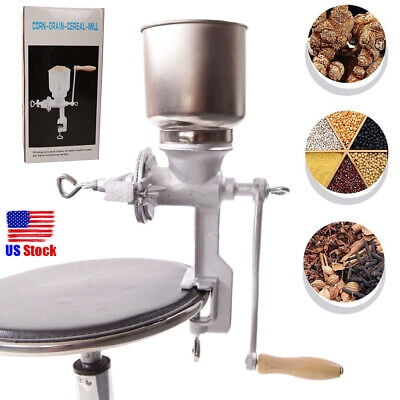

Hand Grain Grinder Home Grinder Corn Coffee Wheat Manual Hand Grains Iron Nut Mill Crank Hand Modes