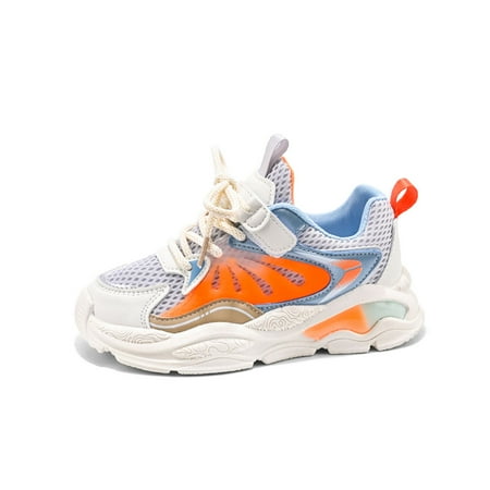 

Engtoy Kids High Top Sport Shoes Basketball Sneakers Athletic Breathable Lightweight summer boy Non-Slip Outdoor Running Shoes suitable Little/Big Kids