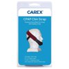 Carex CPAP Chin StabilityStrap for Sleep Apnea, Premium Extra Wide, Red, 1 Count