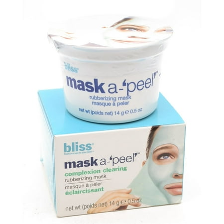 bliss Face Mask A-'Peel' Complexion Clearing Rubberizing Face Mask .5oz