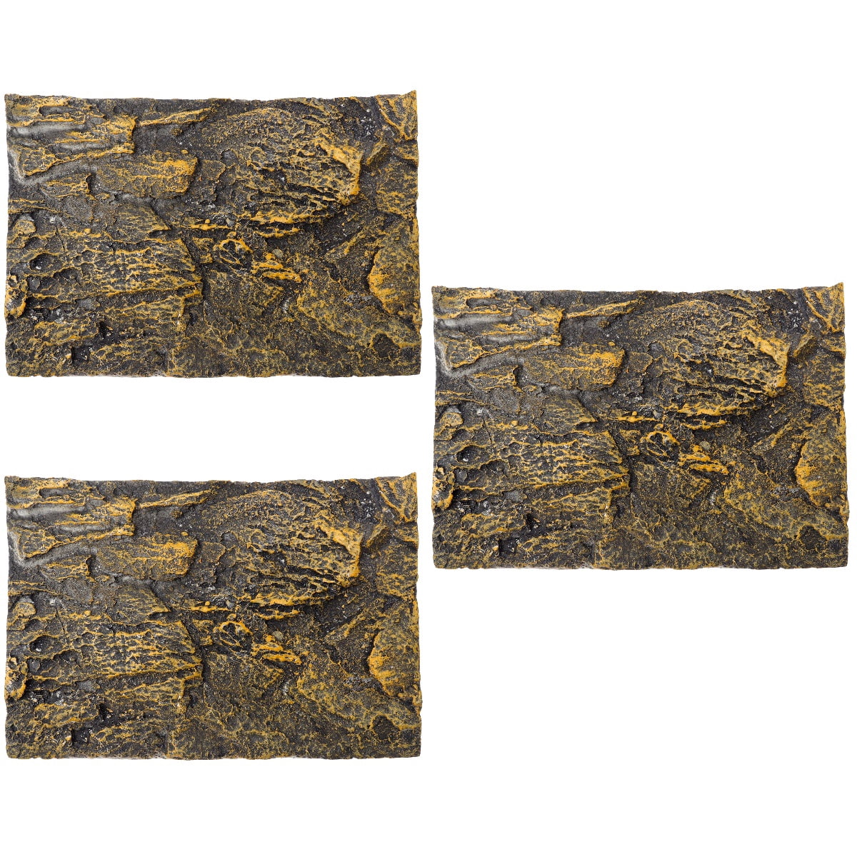 3 Count Terrarium Back Panel Background Rock Aquarium