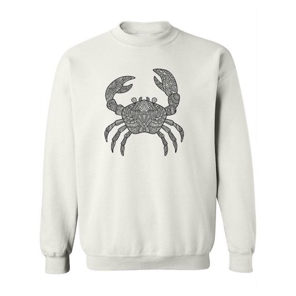 Ethnic Crab Sweatshirt Women -Image by Shutterstock, Female 5X-Large