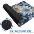 thumbnail image 6 of Long Mouse Pads for Desk,Pioneer Flower Floral Print Pattern Desk Mats on Top Of Desks, Desk Mouse Pad Extra Large with 3mm Non-Slip Base and Stitched Edge for Gaming,Office,Work,Home 47.3"x23.6", 6 of 6