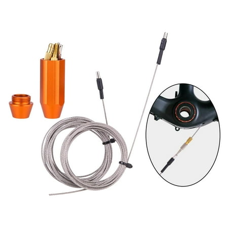 threading internal bike cables