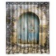 thumbnail image 1 of Cortina de ducha impermeable ABPHQTO Antigua puerta arqueada en el norte de Africa 150x180 cm, 1 of 1