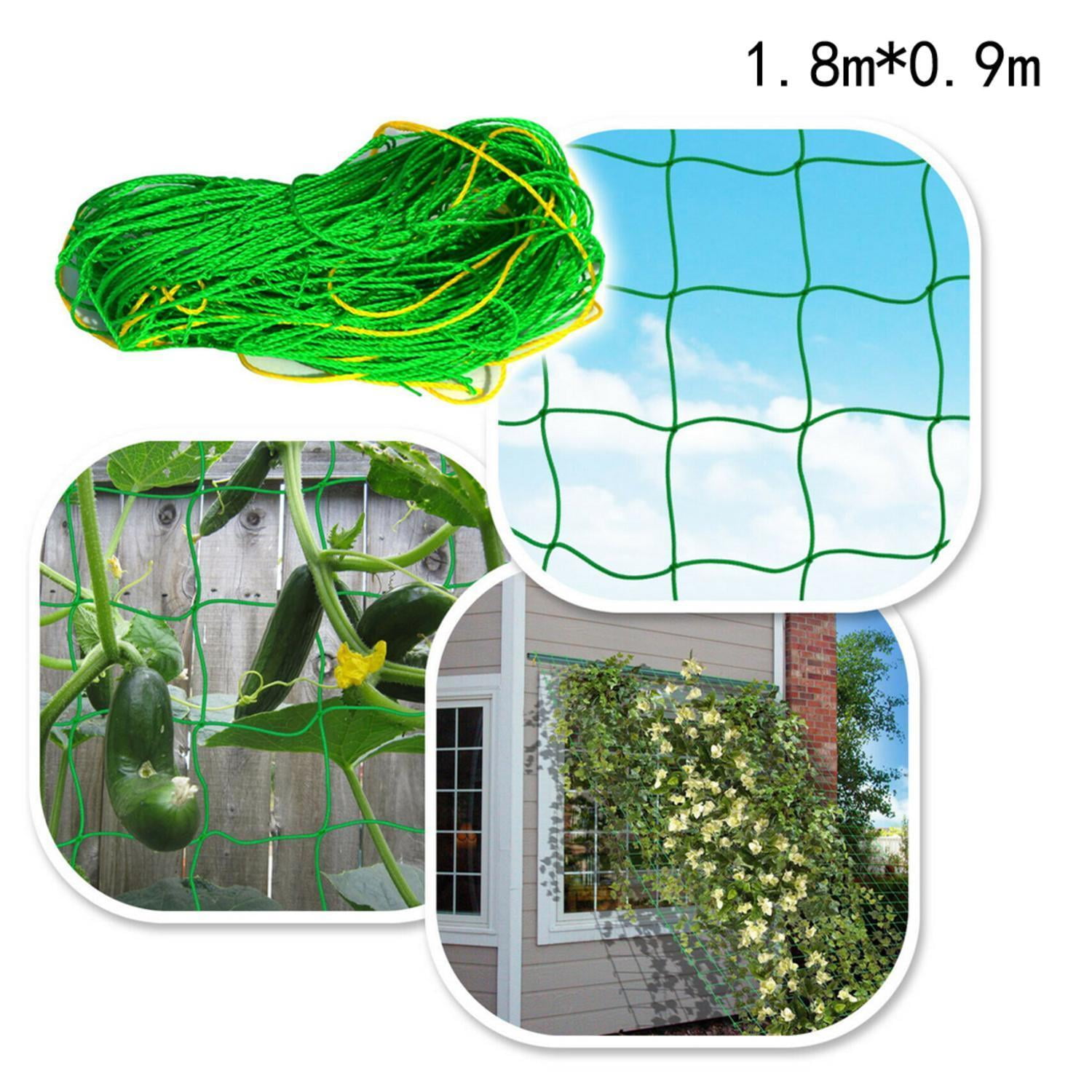 Durable Nylon Trellis Net Plant Netting Support for Climbing Plants ...