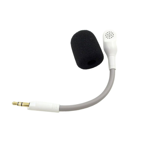 Replacement for Gamings Headsets 3.5mm Detachable Unidirectional Game Boom Microphones