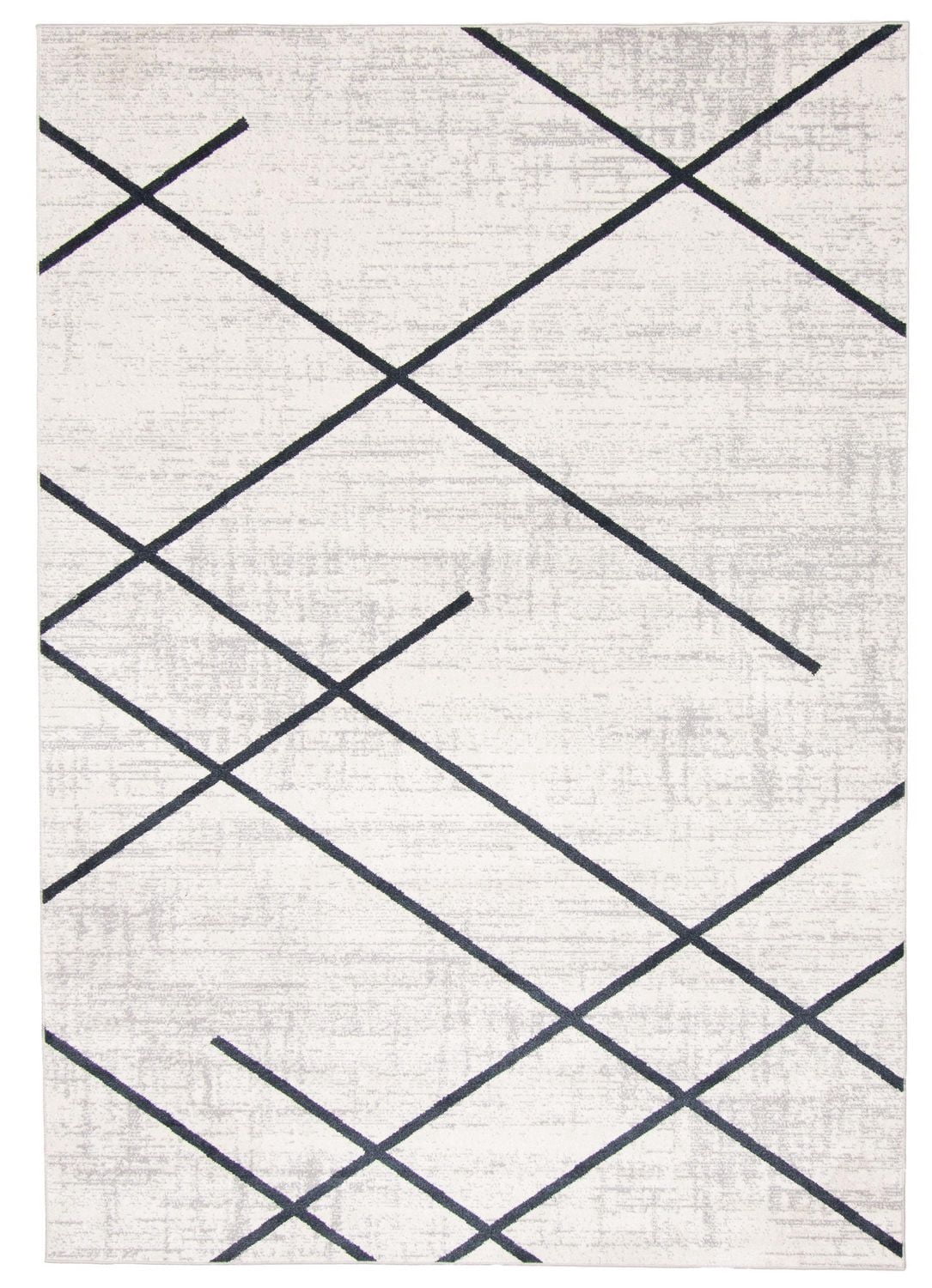 ECARPET Washable Abstract Striped Area Rug & Runner for Living Room, Bedroom, Hallway