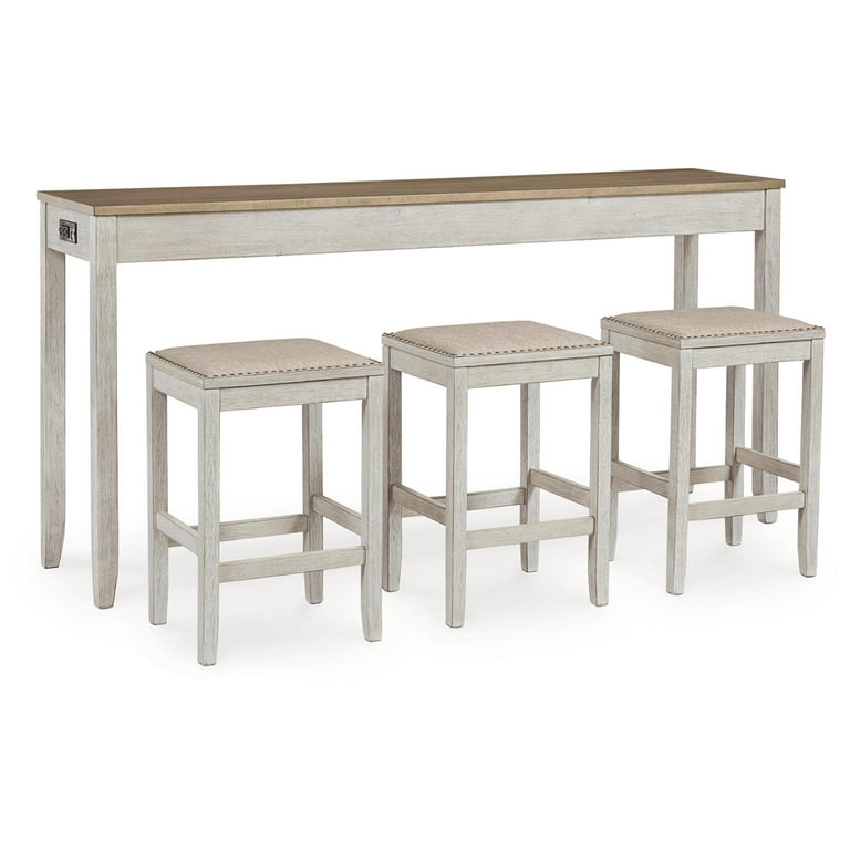 Ashley sofa sale table with stools